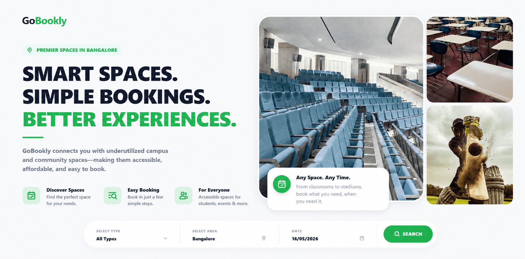 Gobookly - Web app
